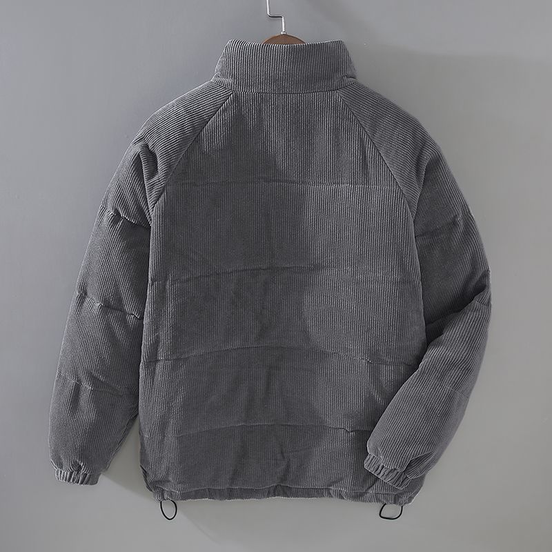 Aurora | Stylish Mens Corduroy Quilted Puffer Winter Jacket