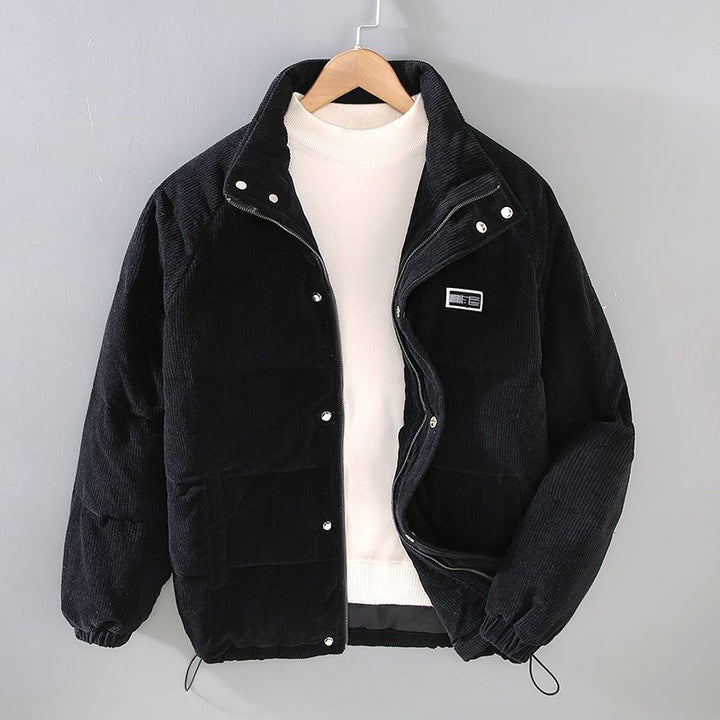 Aurora | Stylish Mens Corduroy Quilted Puffer Winter Jacket