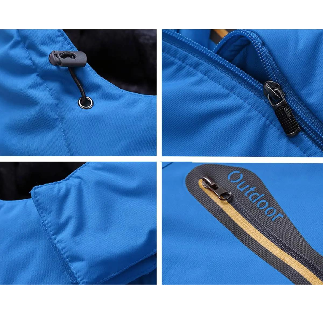 Penelope | Stylish Waterproof Hooded Winter Jacket Men