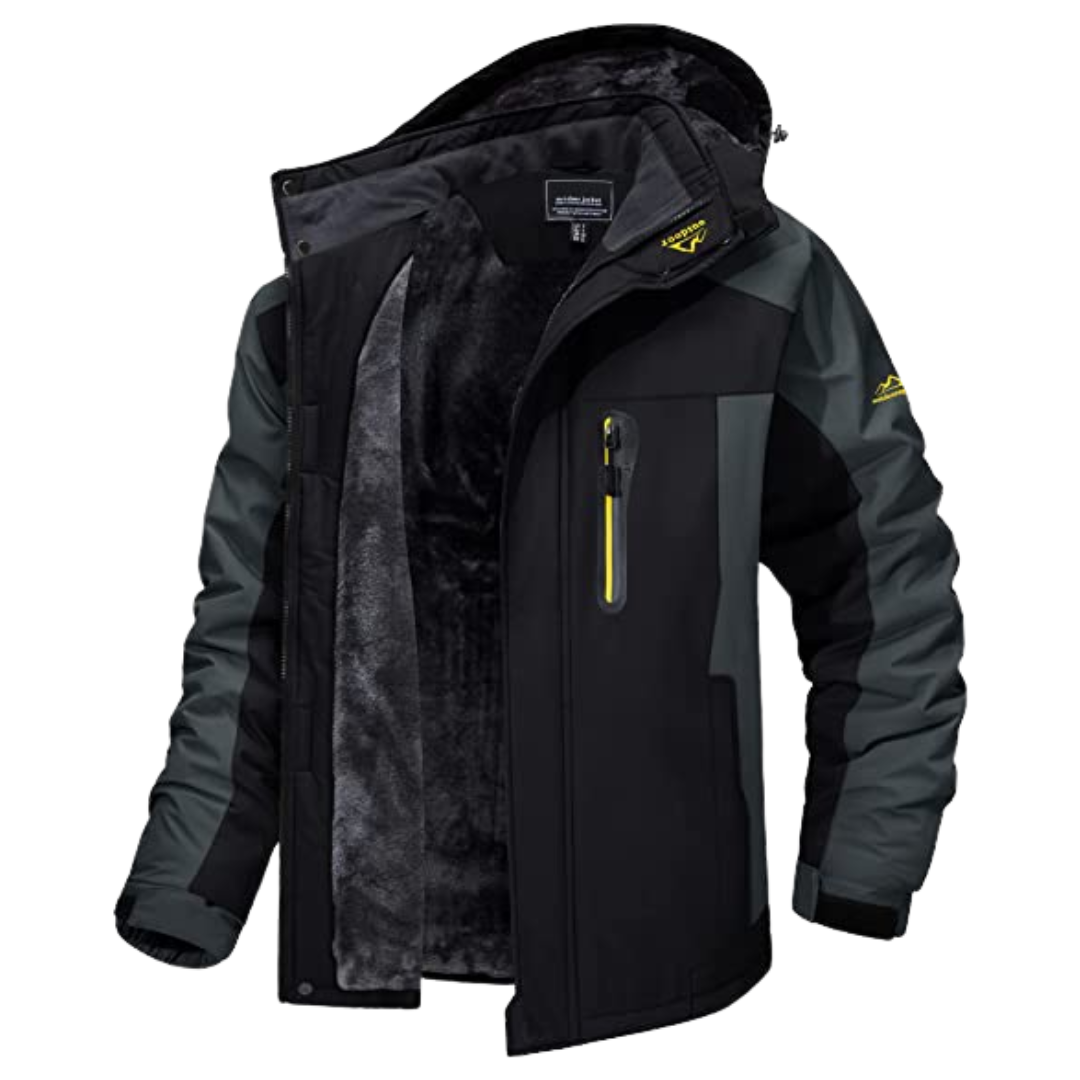 Penelope | Stylish Waterproof Hooded Winter Jacket Men