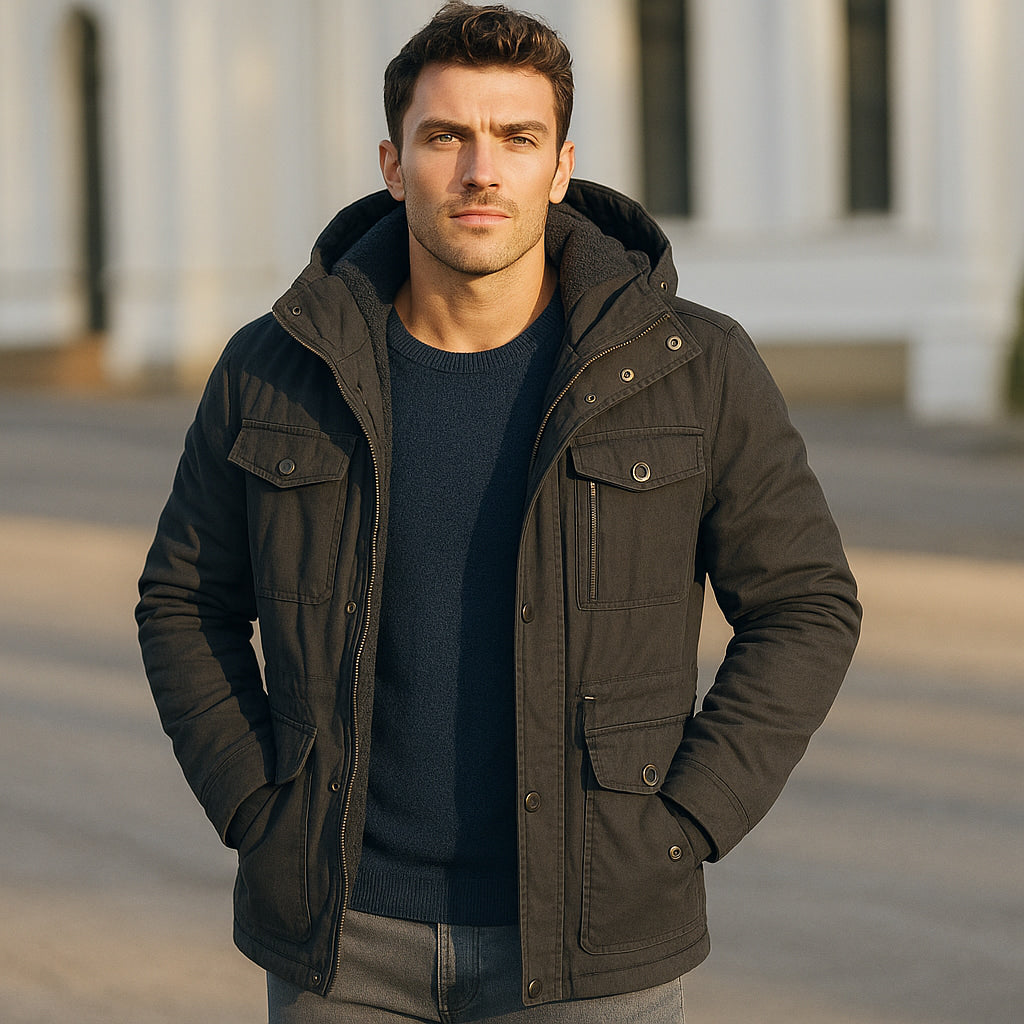 Isabella | Stylish Hooded Winter Parka With Fleece Lining