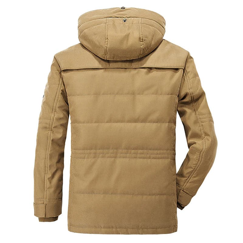 Amelia | Elegant Hooded Fleece-Lined Winter Parka For Men