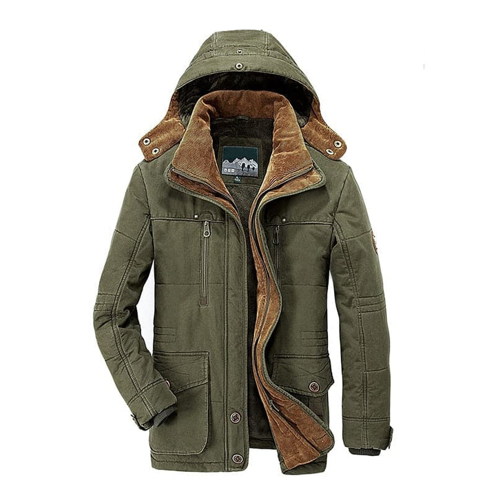Amelia | Elegant Hooded Fleece-Lined Winter Parka For Men