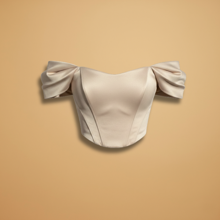 Women's Off-Shoulder Top with Stylish Neckline