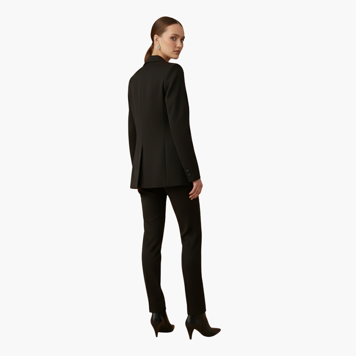 Arabella | Elegant Three Piece V-Neck Blazer Suit Set