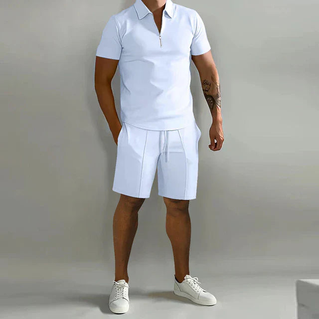 Heren Polo Shirt en Short Zomerset