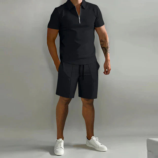 Heren Polo Shirt en Short Zomerset