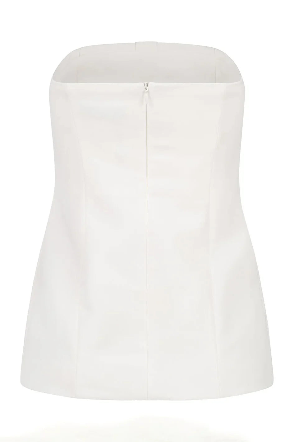 Petra | Elegant Strapless Corset Top Wide Leg Pants Two Piece Set