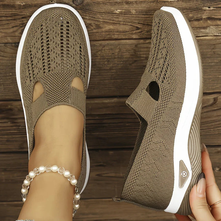 Moira | Stylish Orthopedic Slip-On Mesh Sneakers For Women
