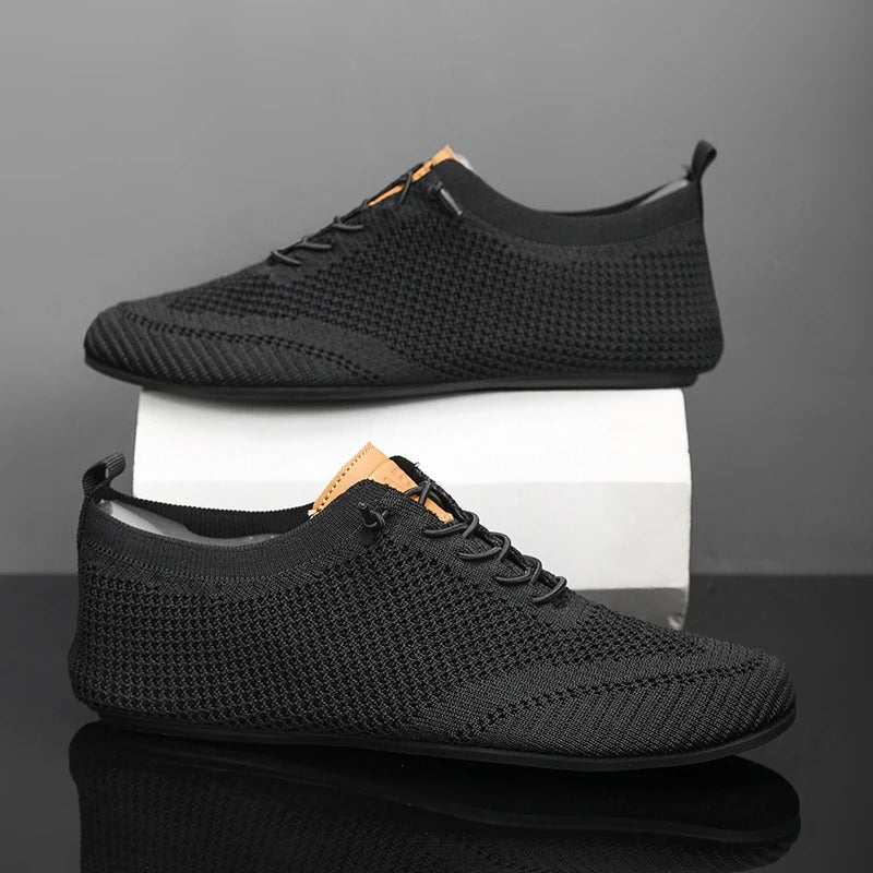 Serena | Stylish Mesh Knit Slip-On Sneakers With Breathable Design