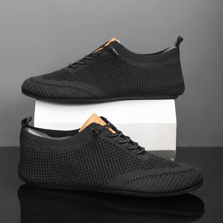 Serena | Stylish Mesh Knit Slip-On Sneakers With Breathable Design
