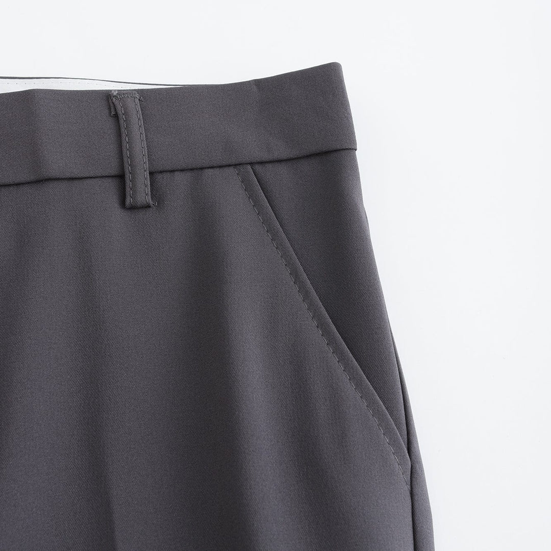 Rosalynn | Elegant Stretch Dress Pants Men - Black Formal