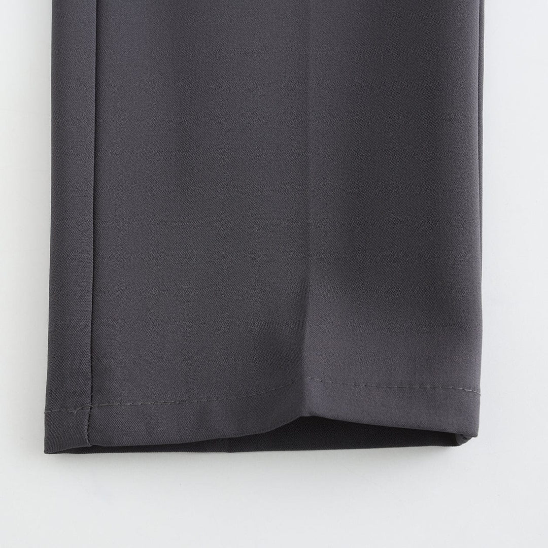 Rosalynn | Elegant Stretch Dress Pants Men - Black Formal