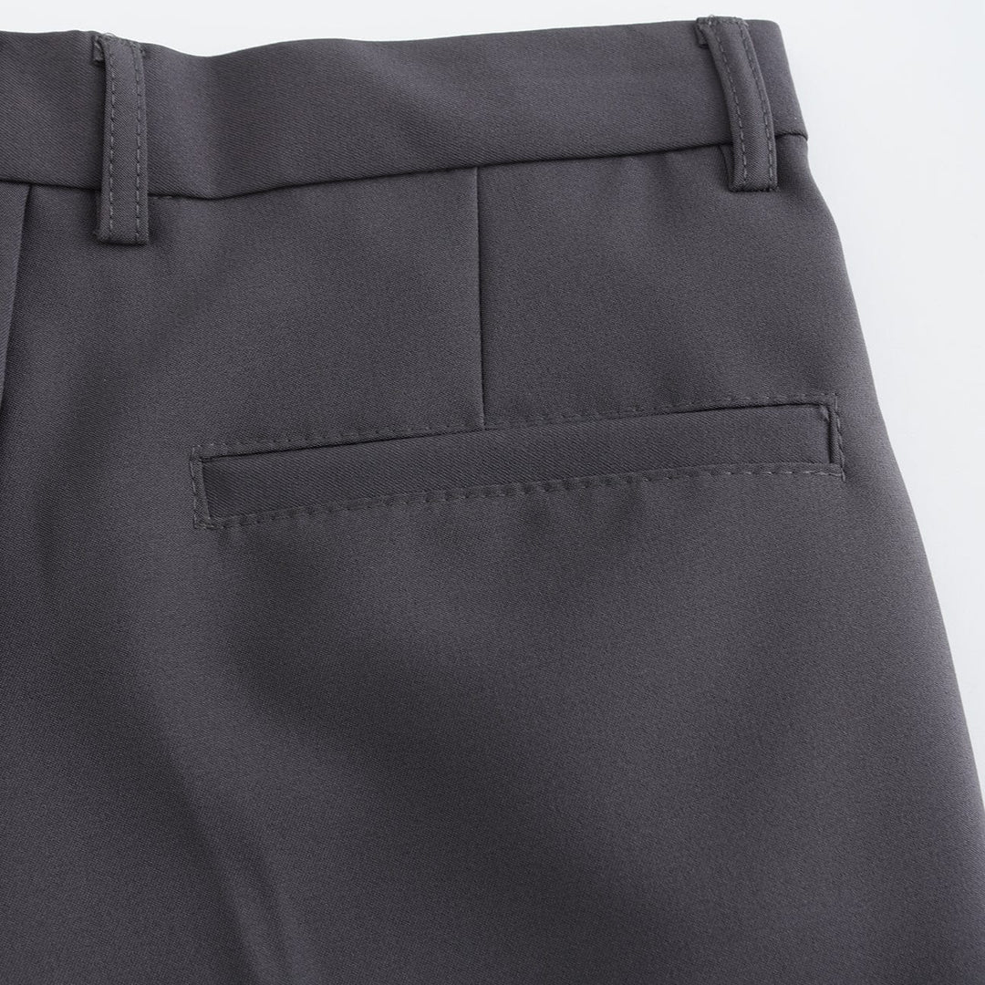 Rosalynn | Elegant Stretch Dress Pants Men - Black Formal