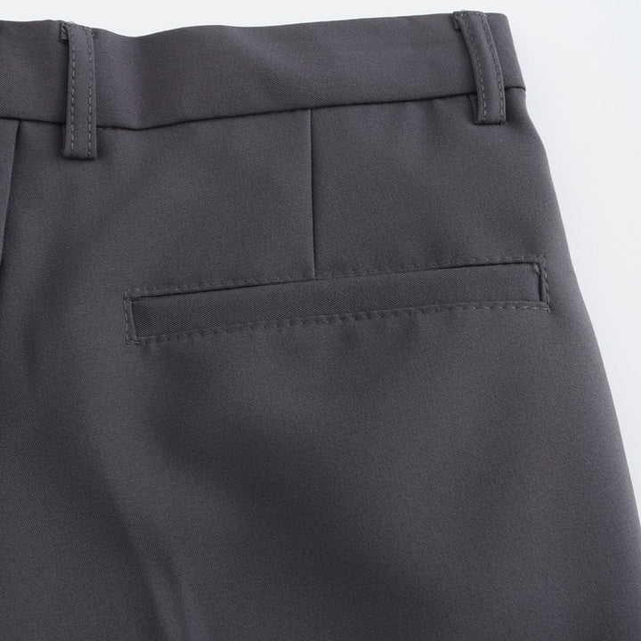 Rosalynn | Elegant Stretch Dress Pants Men - Black Formal