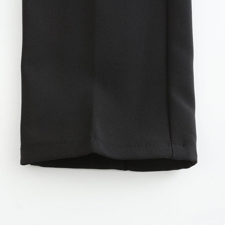 Rosalynn | Elegant Stretch Dress Pants Men - Black Formal