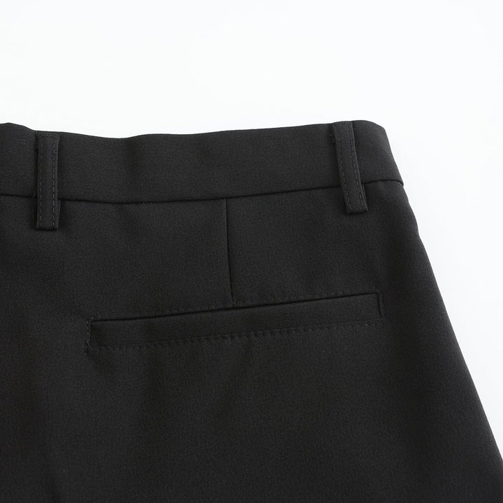 Rosalynn | Elegant Stretch Dress Pants Men - Black Formal