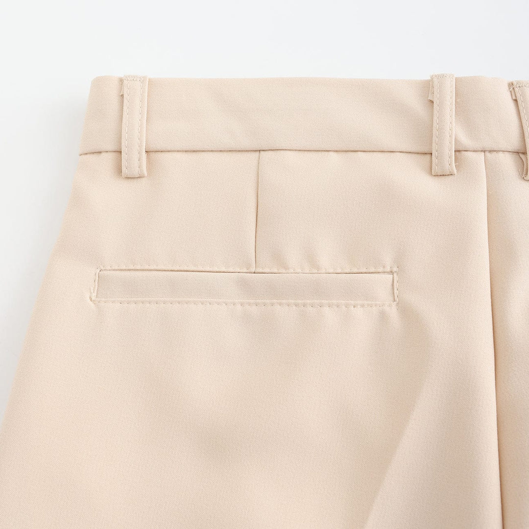 Rosalynn | Elegant Stretch Dress Pants Men - Black Formal