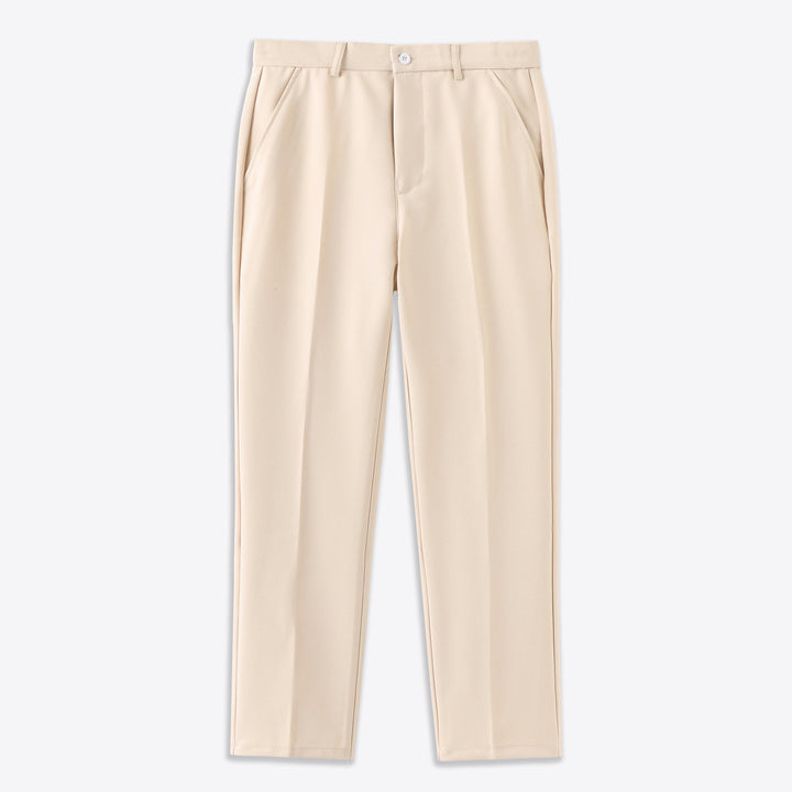 Rosalynn | Elegant Stretch Dress Pants Men - Black Formal