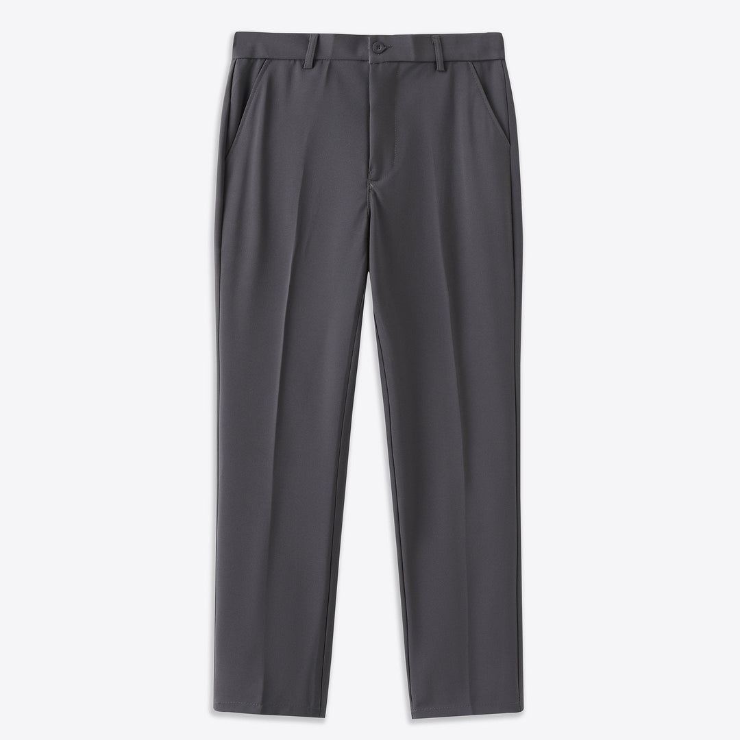 Rosalynn | Elegant Stretch Dress Pants Men - Black Formal