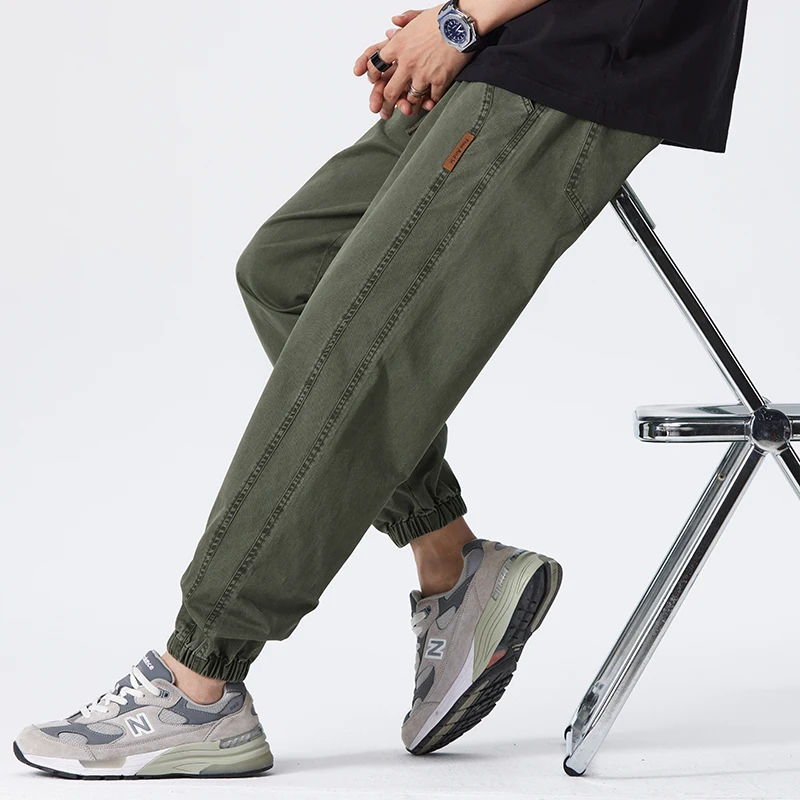 Margot | Stylish Relaxed Fit Cotton Joggers With Elastic Cuffs
