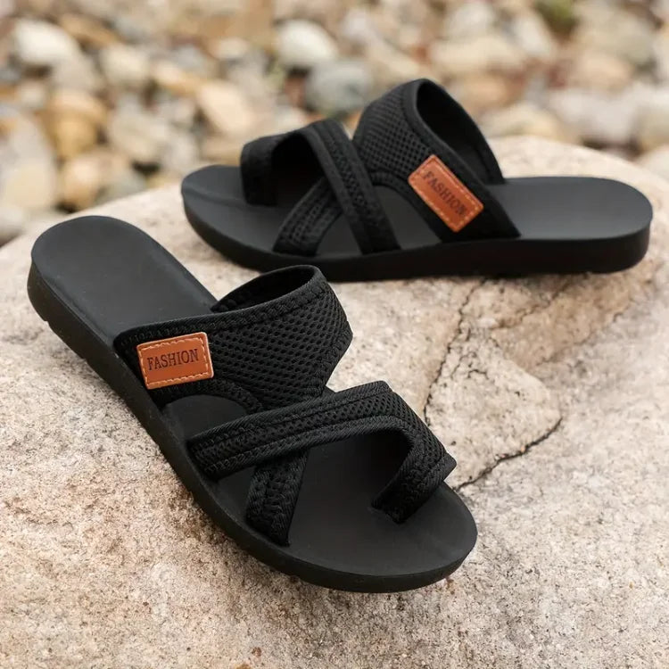 Evelina | Stylish Orthopedic Cross-Strap Flat Sandals