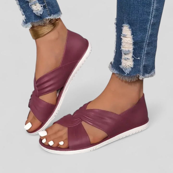 Meredith | Stylish Orthopedic Crisscross Sandals With Arch Support