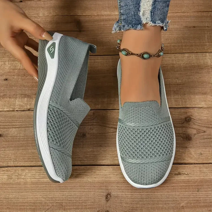 Imogen | Chic Orthopedic Slip-On Sneakers With Mesh Comfort