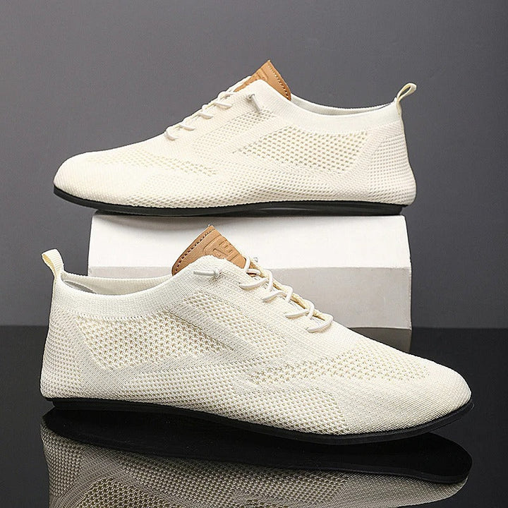 Serena | Stylish Mesh Knit Slip-On Sneakers With Breathable Design