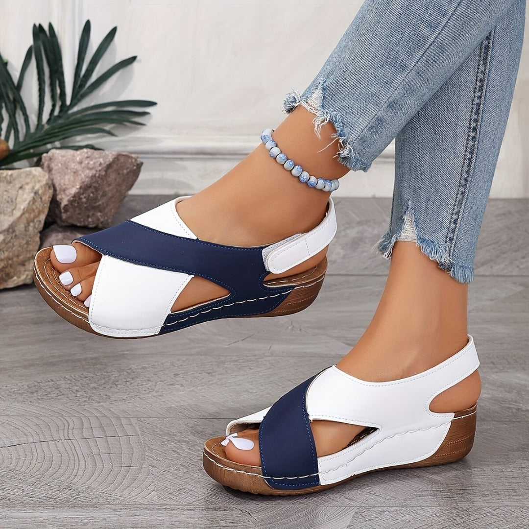 Jasmine | Stylish Orthopedic Wedge Sandals With Arch Support