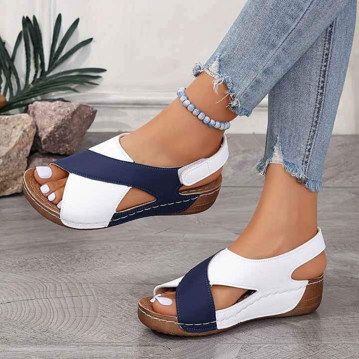 Jasmine | Stylish Orthopedic Wedge Sandals With Arch Support