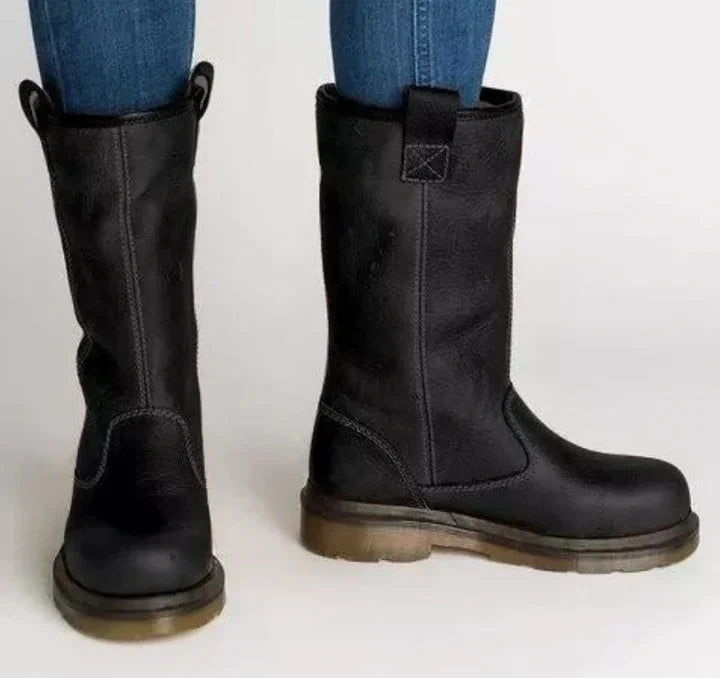 Bradley | Lined Leather Boots Winter Warm Work Style