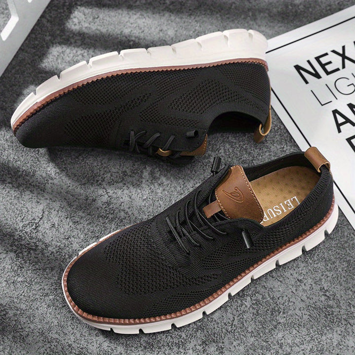 Elara | Stylish Knit Urban Comfort Sneakers For Men