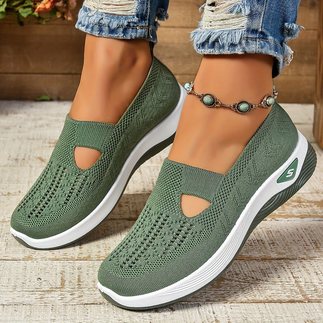 Ottilie | Breathable Mesh Orthopedic Slip-On Walking Shoes