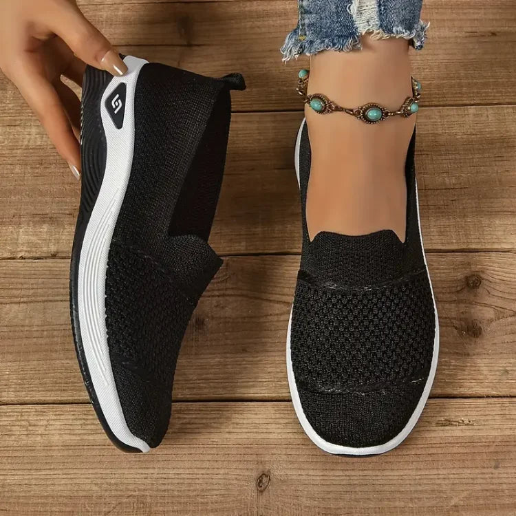 Imogen | Chic Orthopedic Slip-On Sneakers With Mesh Comfort