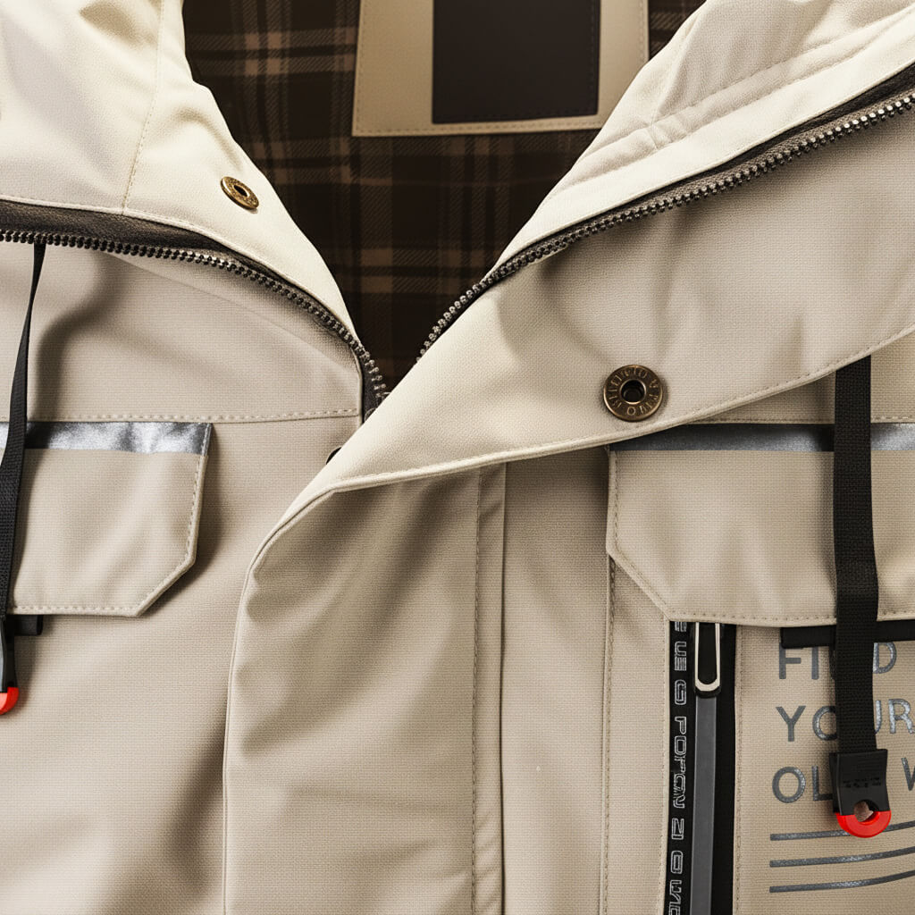 Eloise | Hooded Weather-Resistant Winter Jacket Men's