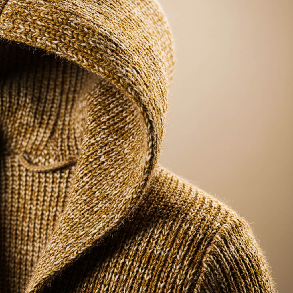 Payton | Stylish Hooded Wool Cardigan With Toggle Closure