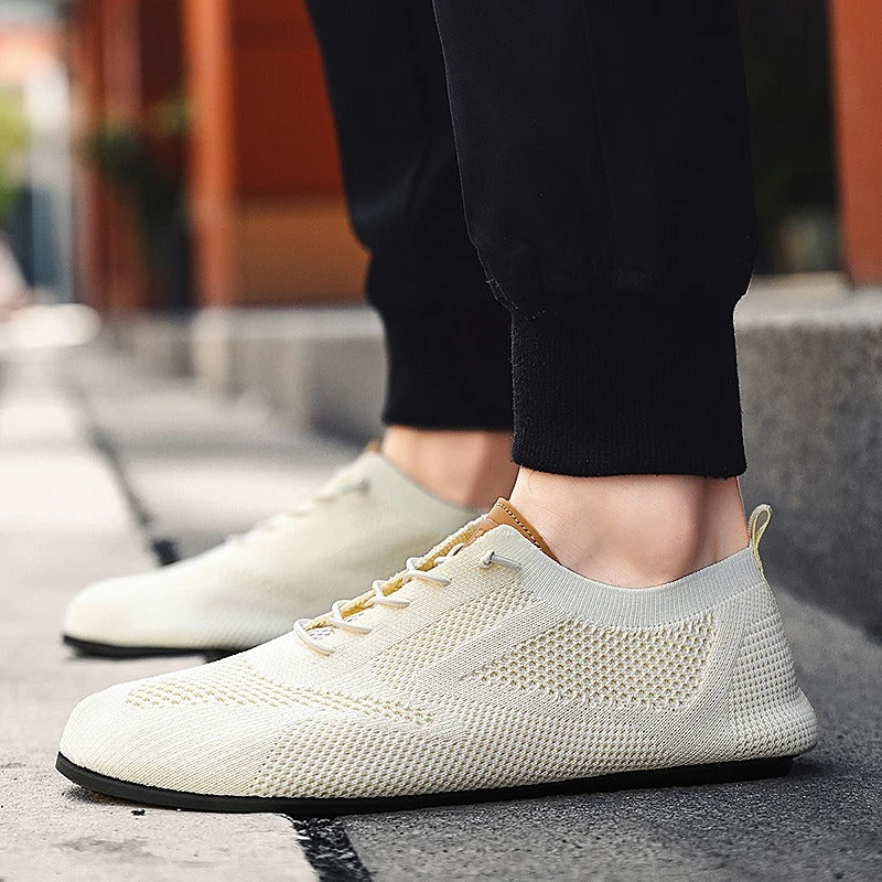 Serena | Stylish Mesh Knit Slip-On Sneakers With Breathable Design