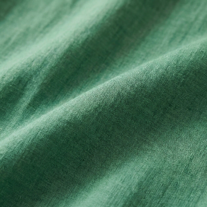 Lila | Elegant Cotton-Linen Blouse With Scalloped Collar