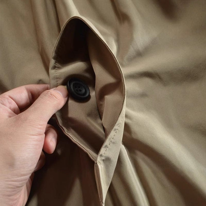 Baron | Weatherproof Long Button Coat Men - Insulated