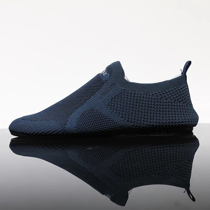 Paige | Stylish Knit Barefoot Slip-On Sneakers With Breathable Mesh