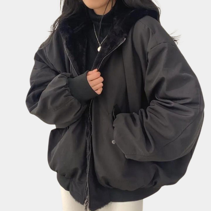 Briana | Chic Oversized Fleece Lined Winter Puffer Jacket