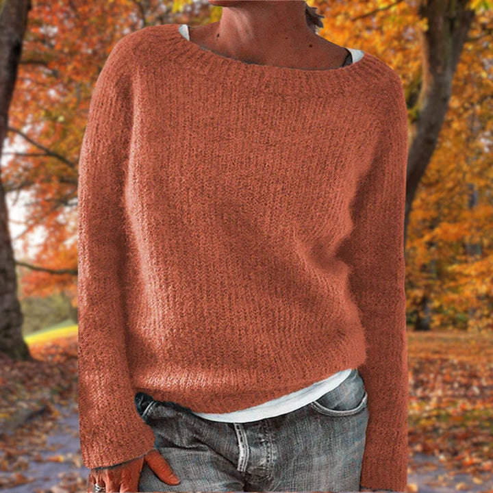 Phoebe | Elegant Chunky Knit Long Sleeve Sweater