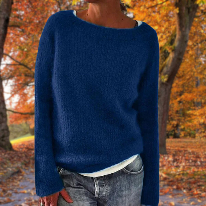 Phoebe | Elegant Chunky Knit Long Sleeve Sweater