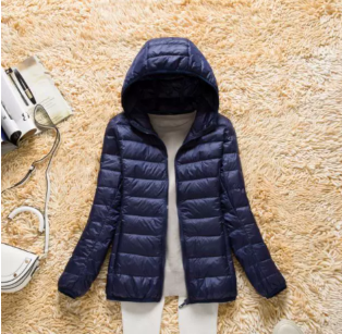 Vivienne | Elegant Lightweight Hooded Puffer Jacket Women