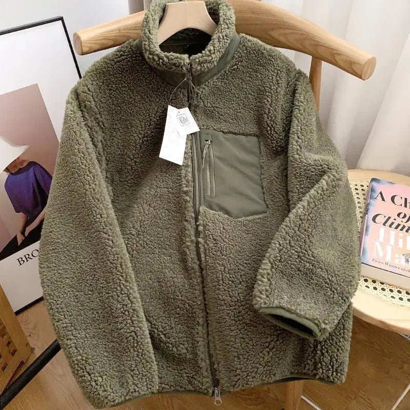 Cordelia | Cozy Sherpa Zip-Up Fleece Jacket Women