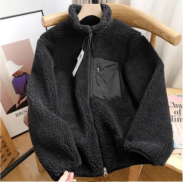 Cordelia | Cozy Sherpa Zip-Up Fleece Jacket Women