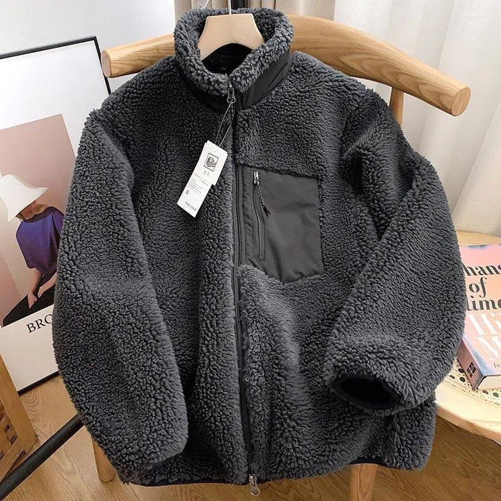 Cordelia | Cozy Sherpa Zip-Up Fleece Jacket Women