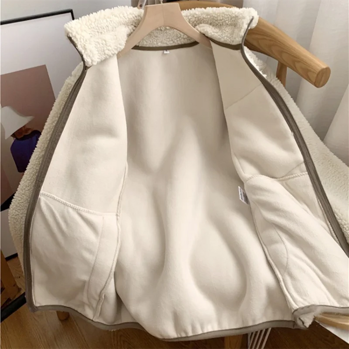 Cordelia | Cozy Sherpa Zip-Up Fleece Jacket Women