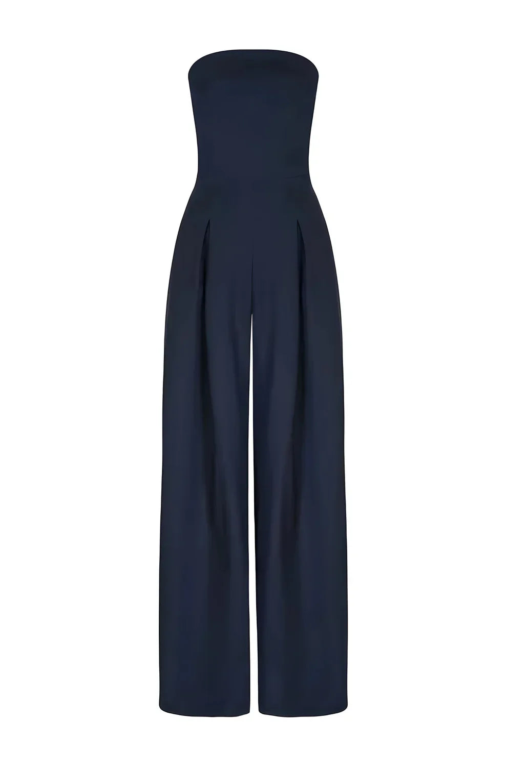 Sophia | Elegant Strapless Wide Leg Jumpsuit